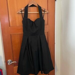 White House Black Market formal halter dress